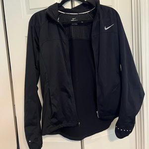 Black Nike running jacket